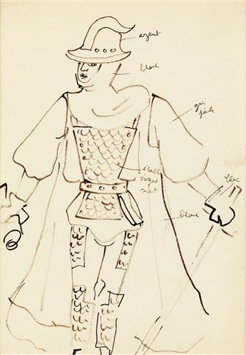 JEAN COCTEAU. Gallant Knight.